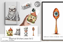 Skeptical Linens Digital Paper Product Image 1