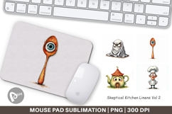Skeptical Linens Mouse Pad Product Image 1