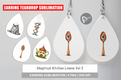 Skeptical Linens Earring Product Image 1