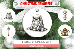 Skeptical Linens Ornament Product Image 1