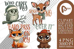 Skeptical Woodland Sublimation Product Image 1