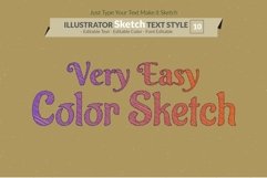 Sketch Text Effect Illustrator Product Image 8