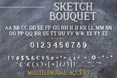 Sketch Bouquet a Chalk Slab Serif Font Product Image 8