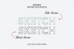 Editable Vector Sketch Text Effect Product Image 14