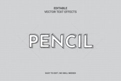 Editable Vector Sketch Text Effect Product Image 18