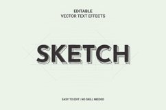 Editable Vector Sketch Text Effect Product Image 19