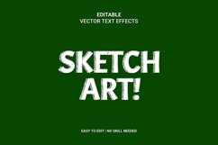 Editable Vector Sketch Text Effect Product Image 28