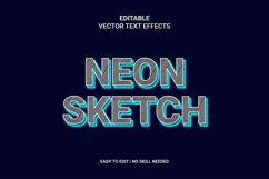 Editable Vector Sketch Text Effect Product Image 7