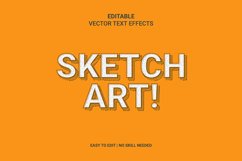 Editable Vector Sketch Text Effect Product Image 11