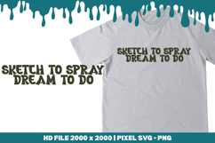 Sketch to Spray Dream to Do Product Image 1