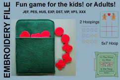ITH Gingerbread Tic Tac Toe Product Image 2