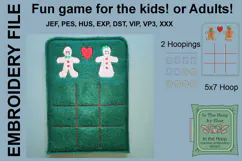 ITH Gingerbread Tic Tac Toe Product Image 3