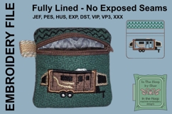 Hybrid Camper Mini Zipper Bag, 4 x 4 inch hoop Product Image 2