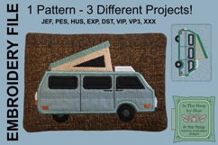 Camper Van Mug Rug Product Image 1