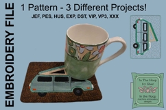 Camper Van Mug Rug Product Image 2