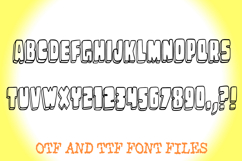 Sketchblocks 3D Cartoon Hand Drawn Lettering ABC Font Type Product Image 2