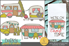 Camping Clipart Mega Bundle Product Image 18