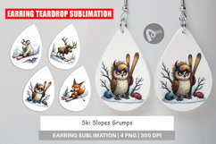 Earring Ski Grumps Product Image 1