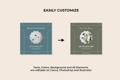 Skincare Cream Instagram Templates | CANVA-PS-AI Product Image 6
