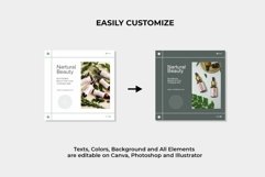 Skincare Matcha Instagram Templates | CANVA-PS-AI Product Image 6
