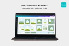 Skincare Matcha Instagram Templates | CANVA-PS-AI Product Image 7