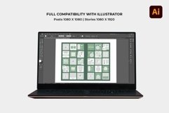 Skincare Matcha Instagram Templates | CANVA-PS-AI Product Image 9