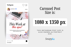 Skincare Instagram Carousel Post Canva Template Marketing Product Image 7