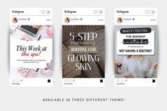 Skincare Instagram Carousel Post Canva Template Marketing Product Image 9