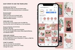 Skincare Pink Instagram Templates| CANVA-PS-AI Product Image 10