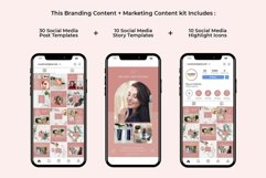Skincare Pink Instagram Templates| CANVA-PS-AI Product Image 3