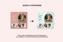 Skincare Pink Instagram Templates| CANVA-PS-AI Product Image 6