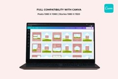 Skincare Pink Instagram Templates| CANVA-PS-AI Product Image 7
