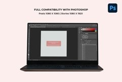 Skincare Pink Instagram Templates| CANVA-PS-AI Product Image 8