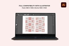Skincare Pink Instagram Templates| CANVA-PS-AI Product Image 9