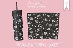 Celestial Skinny Tumbler 16 oz svg, Full Wrap svg Product Image 1