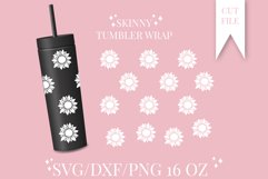 Skinny Tumbler Wrap 16 Oz svg, Strata Tumbler wrap 16 Oz svg Product Image 1