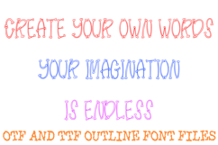 Skinny Bones Lettering Font Halloween Skeleton ABC OTF Type Product Image 3