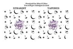 Bundle 6 Halloween Skinny Tumbler Sublimation Wrap SVG Product Image 7