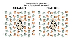 Bundle 6 Halloween Skinny Tumbler Sublimation Wrap SVG Product Image 3
