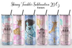 Sublimation Tumbler Bundle | Skinny Tumbler Wrap Product Image 5