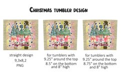 Christmas Tumbler Sublimation Product Image 2
