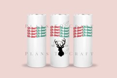 Bundle 6 Christmas Skinny Tumbler Sublimation Wrap SVG Product Image 2