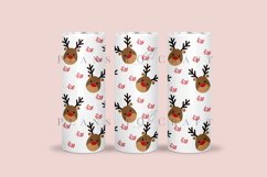 Bundle 6 Christmas Skinny Tumbler Sublimation Wrap SVG Product Image 6