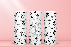 Bundle 12 Birth Flower Skinny Tumbler Sublimation Wrap SVG Product Image 6