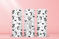 Bundle 12 Birth Flower Skinny Tumbler Sublimation Wrap SVG Product Image 8
