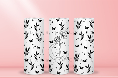 Bundle 12 Birth Flower Skinny Tumbler Sublimation Wrap SVG Product Image 10