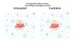 Bundle 6 Christmas Skinny Tumbler Sublimation Wrap SVG Product Image 6