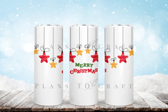 Bundle 6 Christmas Skinny Tumbler Sublimation Wrap SVG Product Image 7