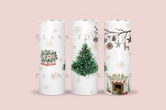 Bundle 6 Christmas Skinny Tumbler Sublimation Wrap SVG Product Image 12