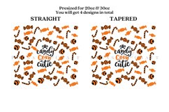 Bundle 6 Halloween Skinny Tumbler Sublimation Wrap SVG Product Image 8